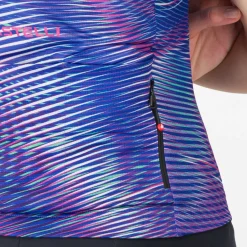 Maglia donna Castelli Cosmic Vortex - Viola