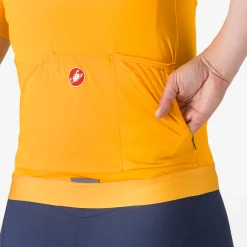 Maglia donna Castelli Espresso - Arancio