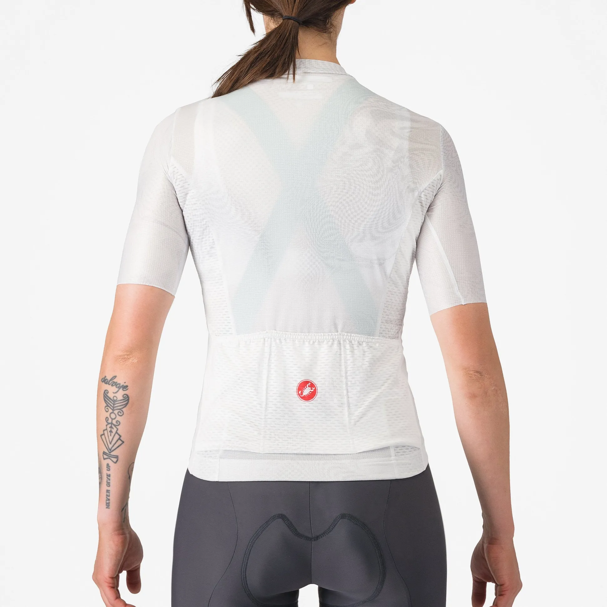 Maglia donna Castelli Fantasia - Bianco