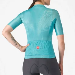Maglia donna Castelli Fantasia - Azzurro