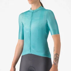 Maglia donna Castelli Fantasia - Azzurro