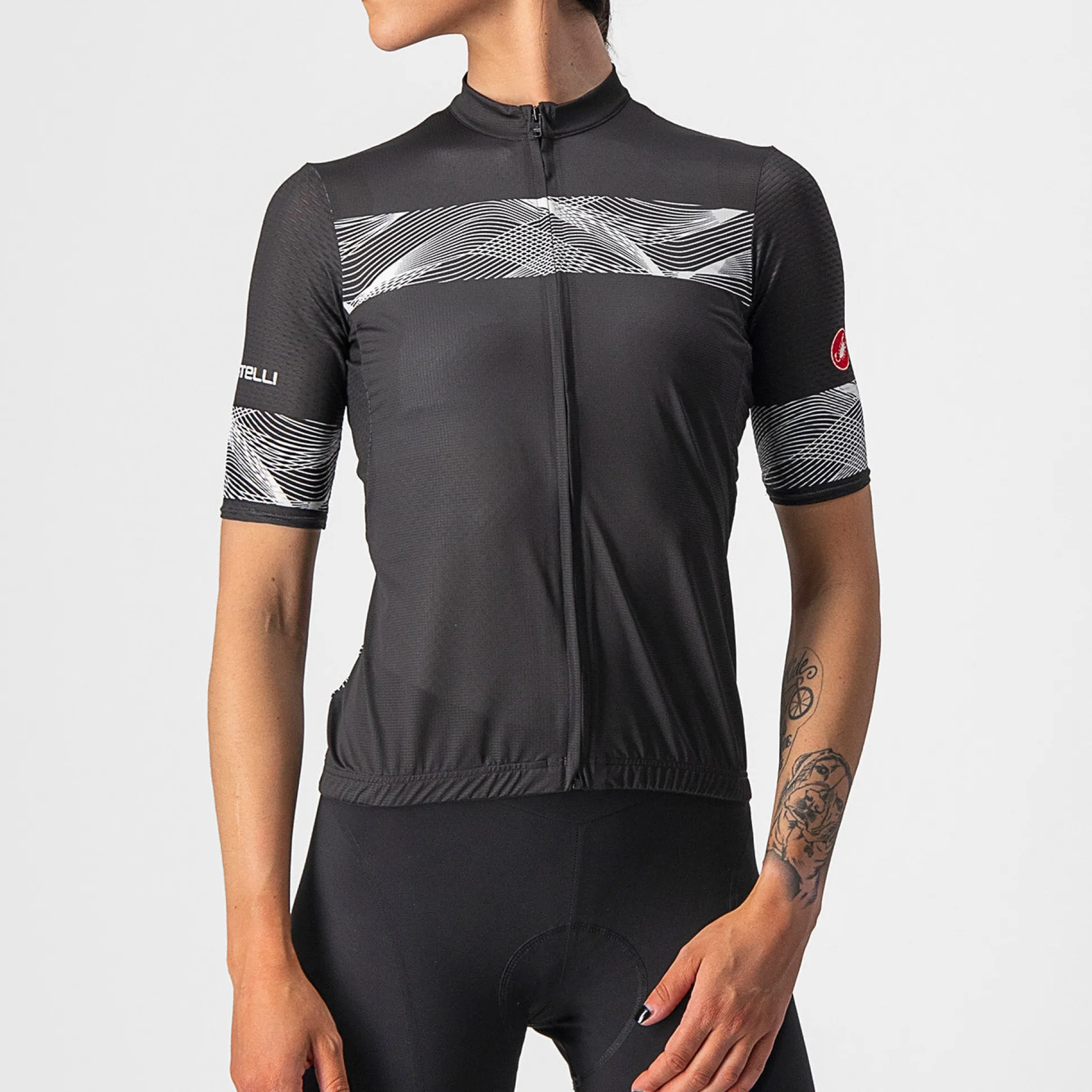 Maglia donna Castelli Fenice - Nero
