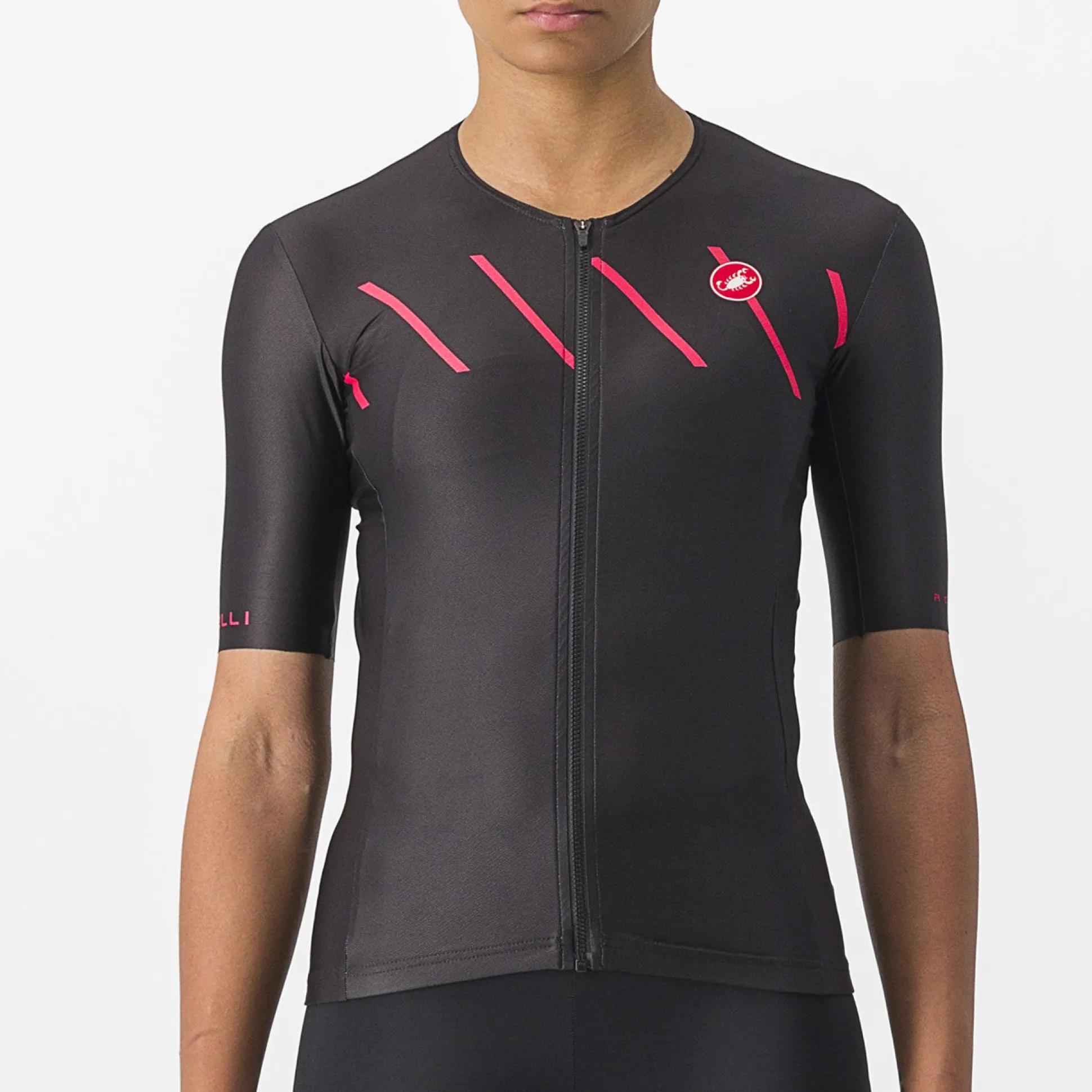 Maglia donna Castelli Free Speed 2 Race - Nero rosa