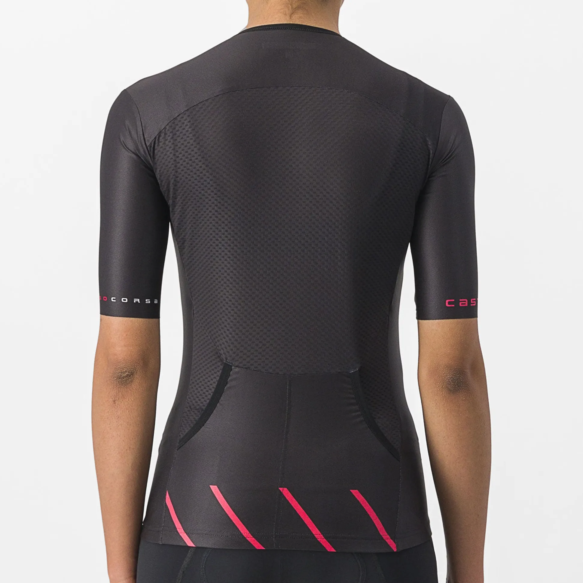 Maglia donna Castelli Free Speed 2 Race - Nero rosa