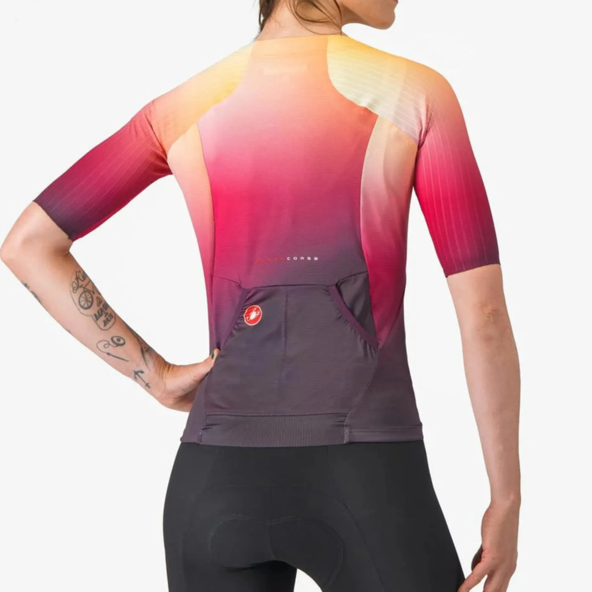 Maglia donna Castelli Free Speed 3 Race - Viola