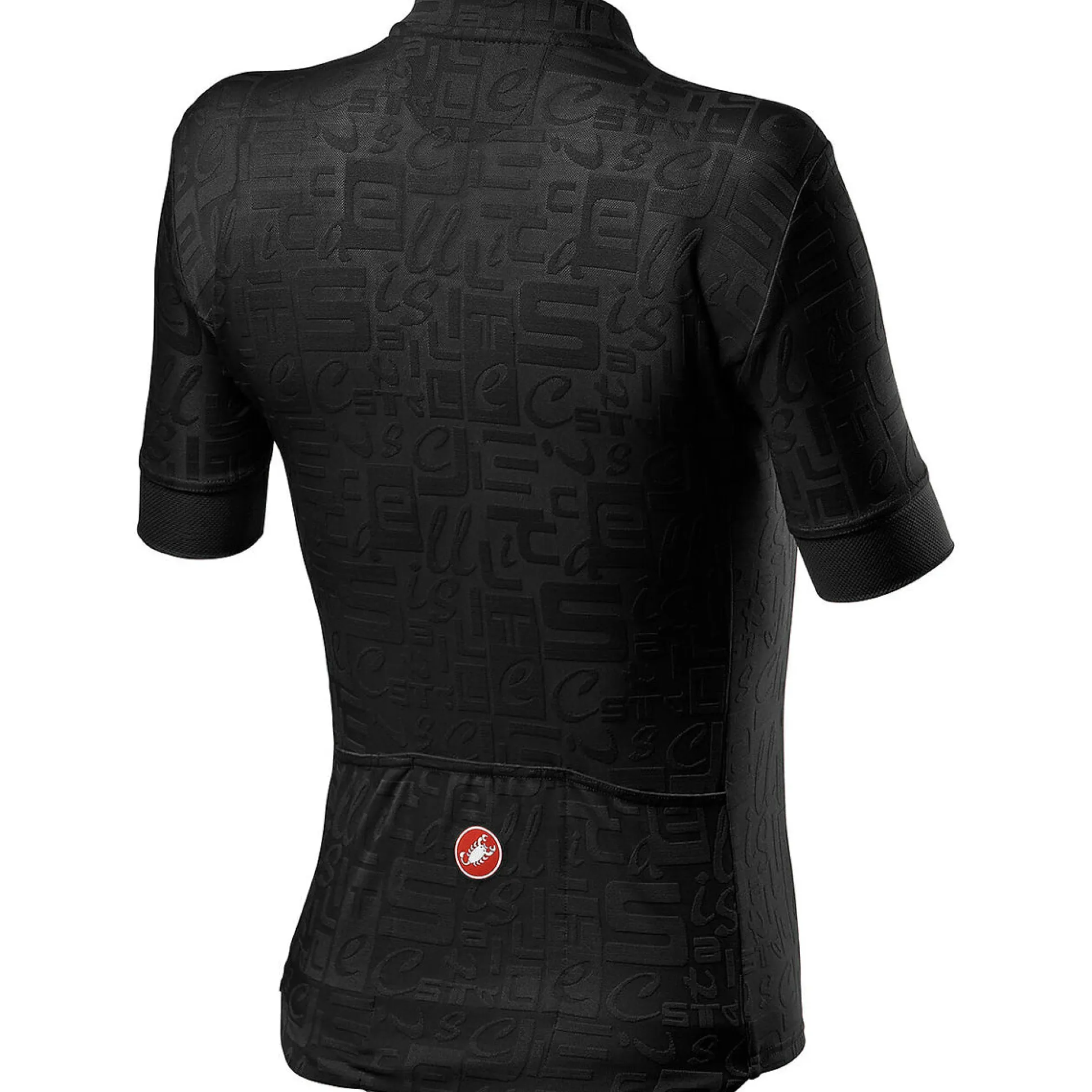 Maglia donna Castelli Promessa Jacquard - Nero