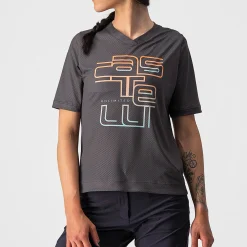 Maglia donna Castelli Trail Tech - Grigio