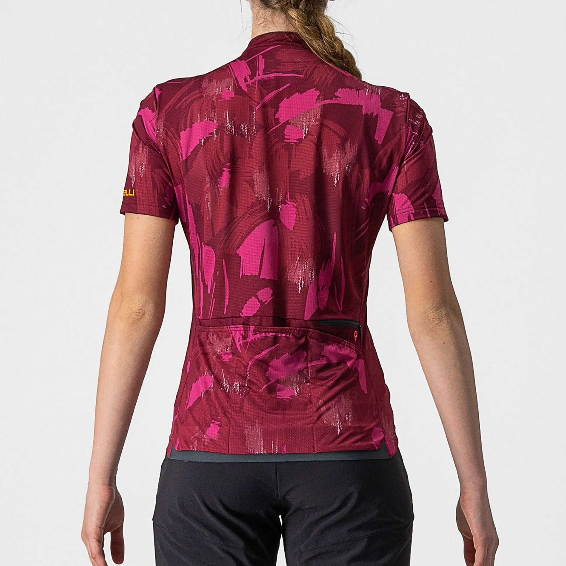 Maglia donna Castelli Unlimited Sentiero - Bordeaux