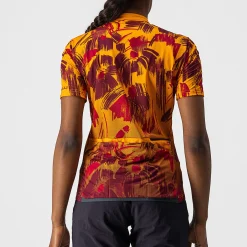 Maglia donna Castelli Unlimited Sentiero - Arancio