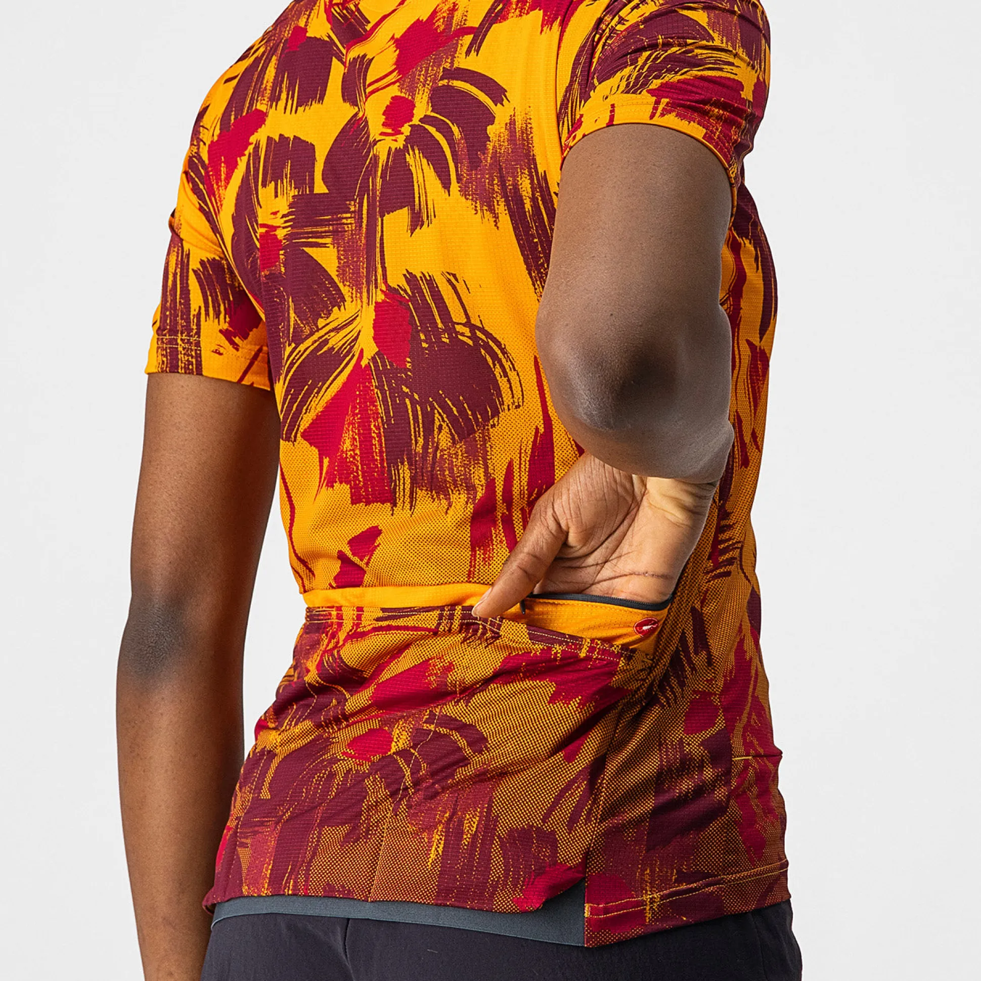 Maglia donna Castelli Unlimited Sentiero - Arancio