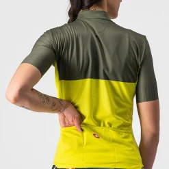 Maglia donna Castelli Velocissima - Giallo
