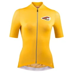 Maglia donna Cinelli Tempo - Giallo