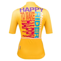 Maglia donna Cinelli Tempo - Giallo
