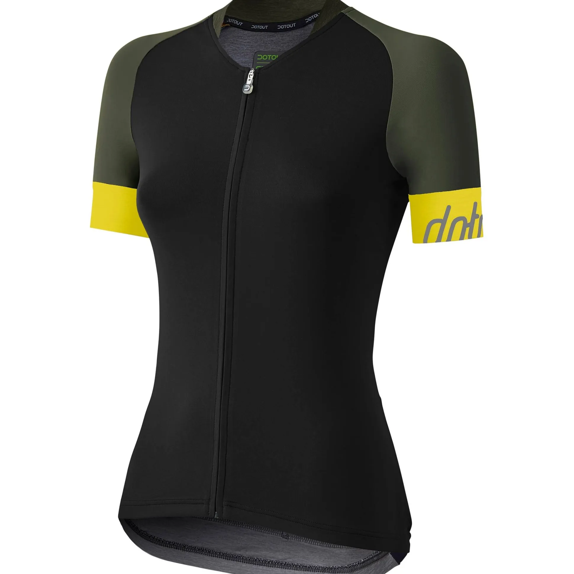 Maglia donna Dotout Crew - Nero verde