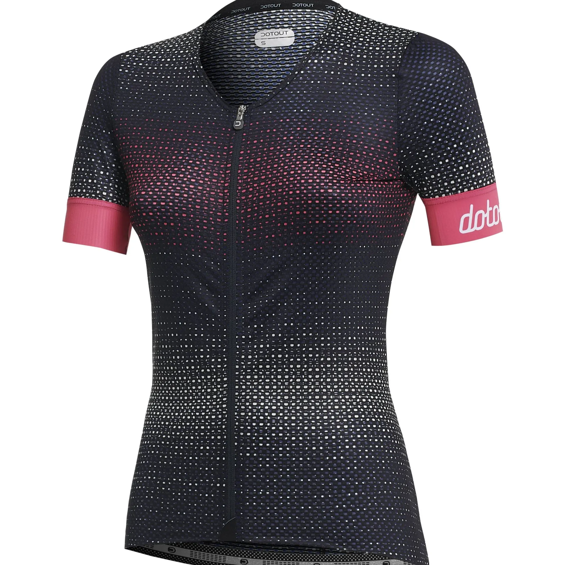 Maglia donna Dotout Rainbow - Blu fucsia