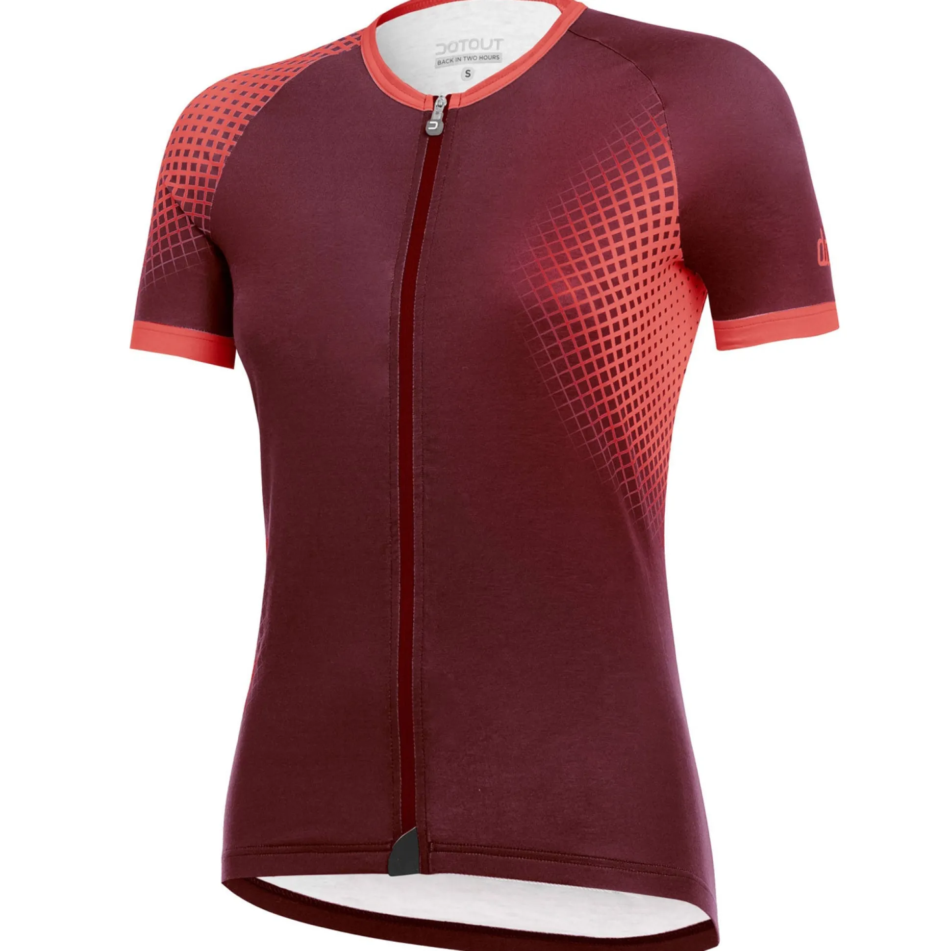 Maglia donna Dotout Square - Bordeaux