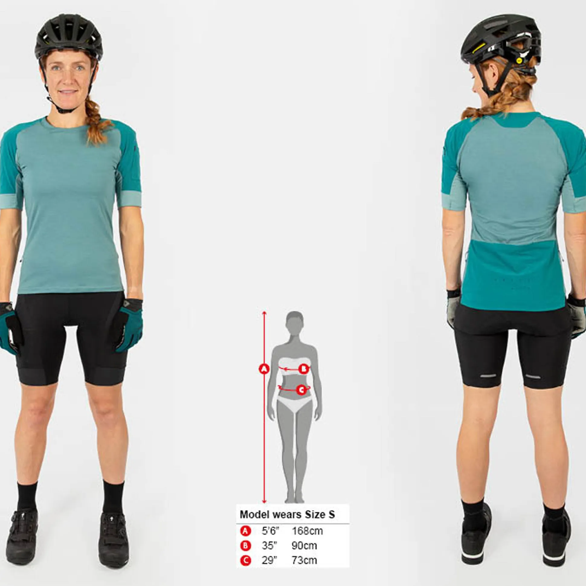 Maglia donna Endura GV500 - Verde