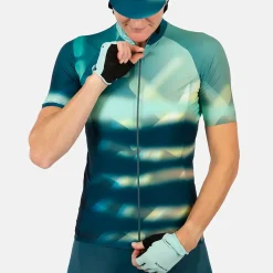 Maglia donna Endura Virtual Texture - Blu