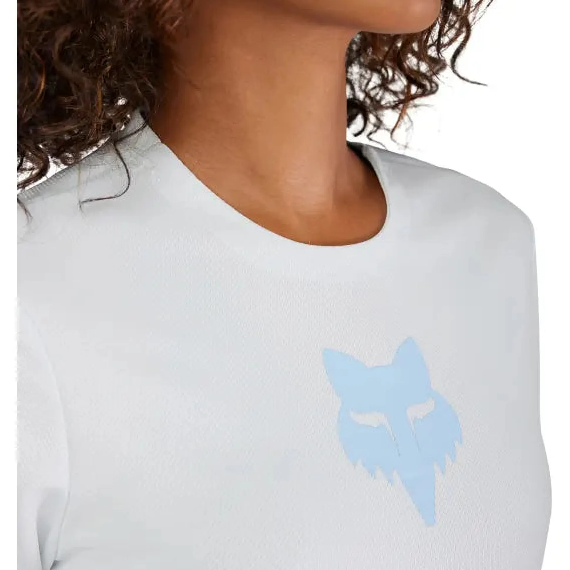 Maglia donna Fox Ranger Head - Azzurro