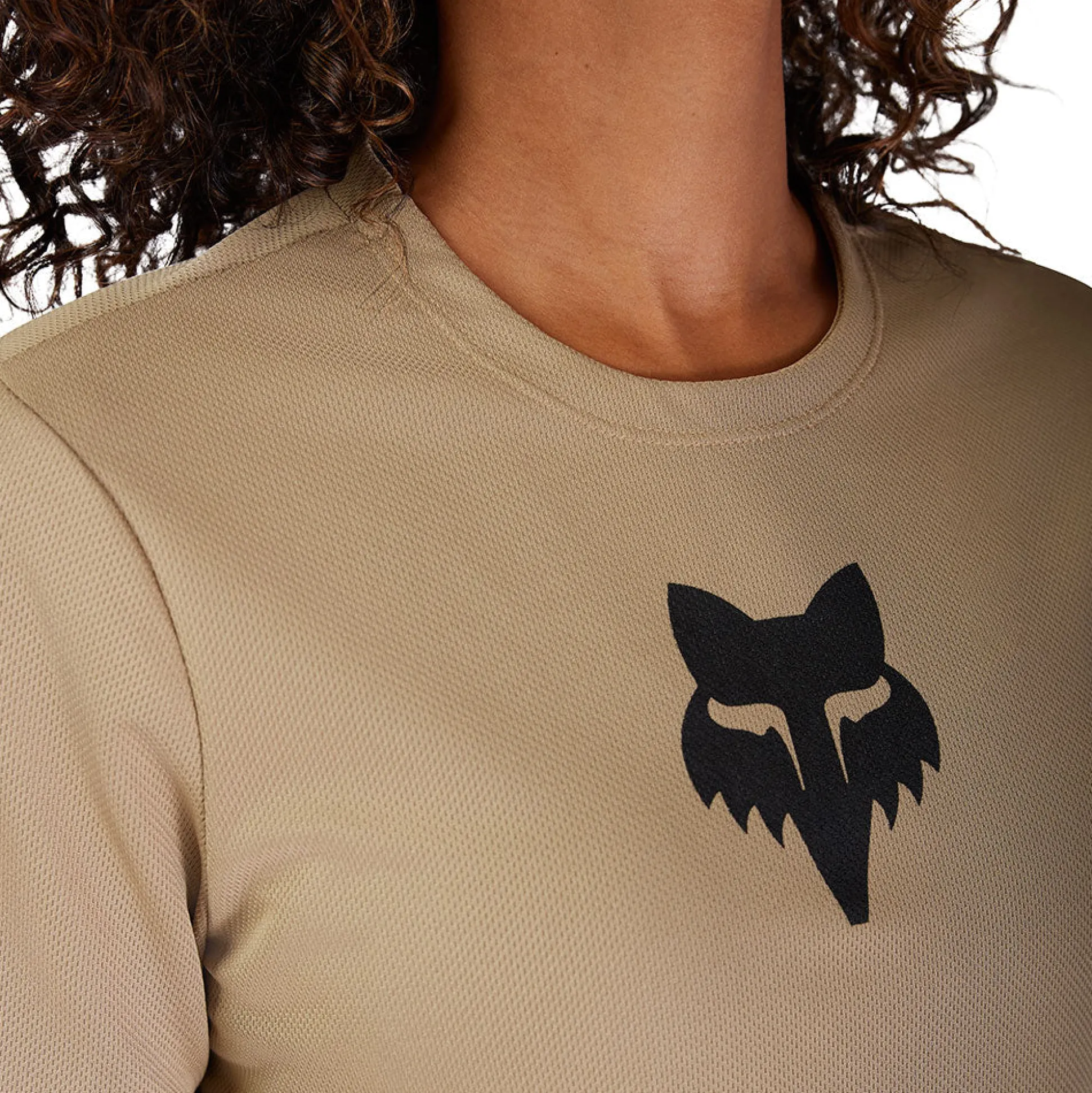 Maglia donna Fox Ranger Head - Marrone