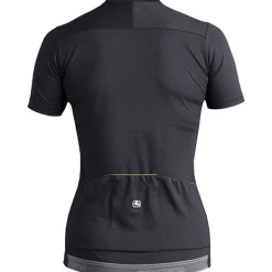 Maglia donna Giordana Fusion - Nero giallo