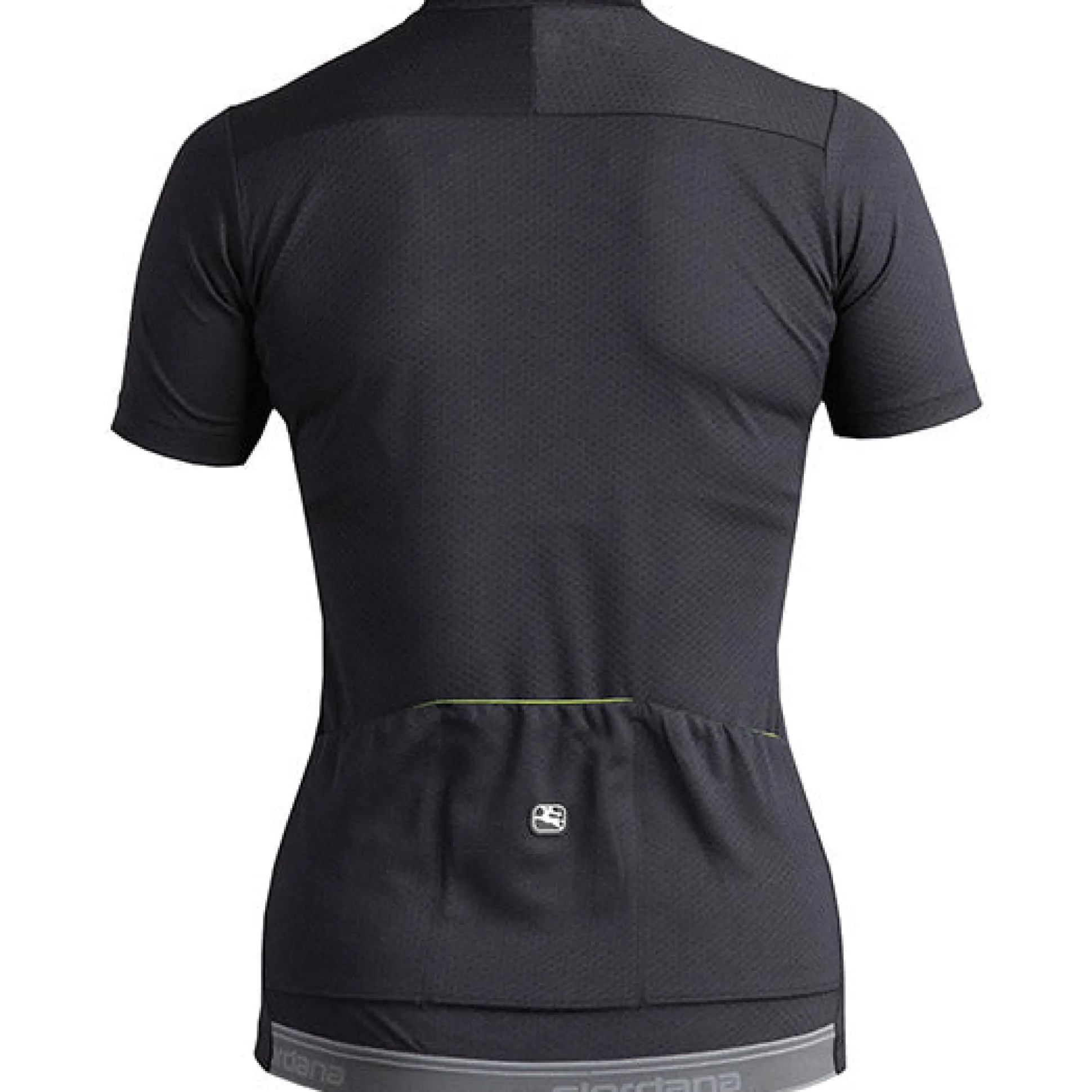 Maglia donna Giordana Fusion - Nero giallo