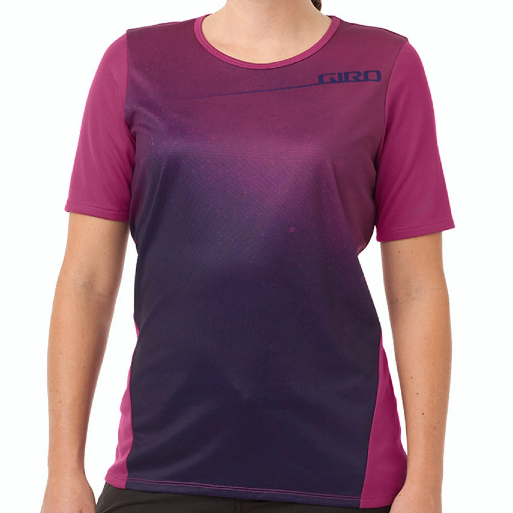 Maglia Donna Giro Roust - Berry Fade