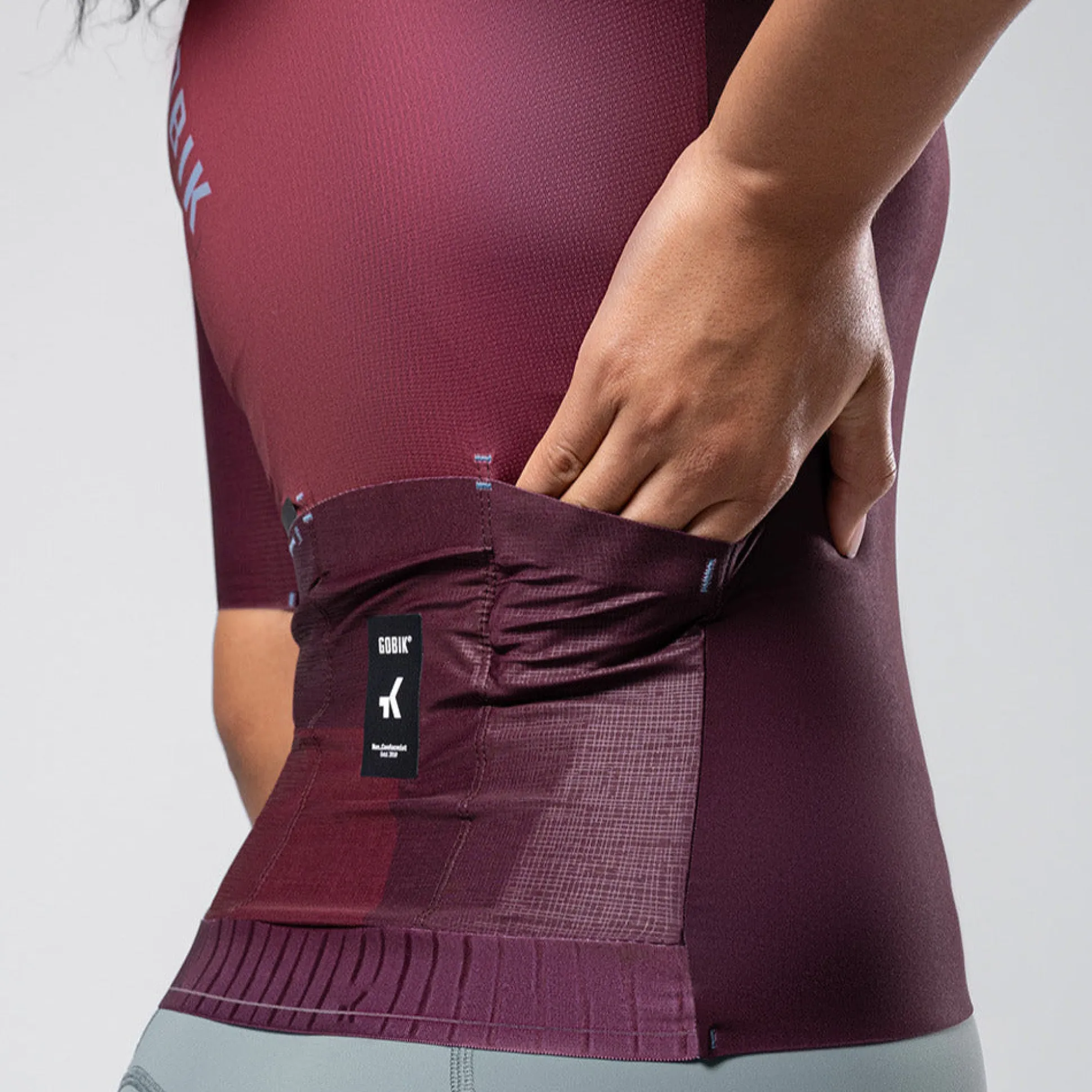 Maglia donna Gobik Attitude 2.0 Barossa - Bodeaux
