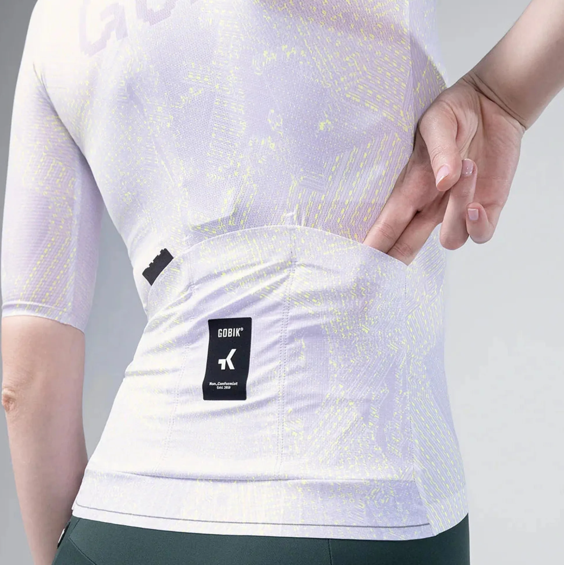 Maglia donna Gobik Attitude 2.0 Lag - Grigio chiaro
