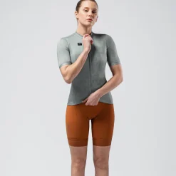 Maglia donna Gobik Stark Cedar Check - Verde