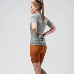 Maglia donna Gobik Stark Cedar Check - Verde