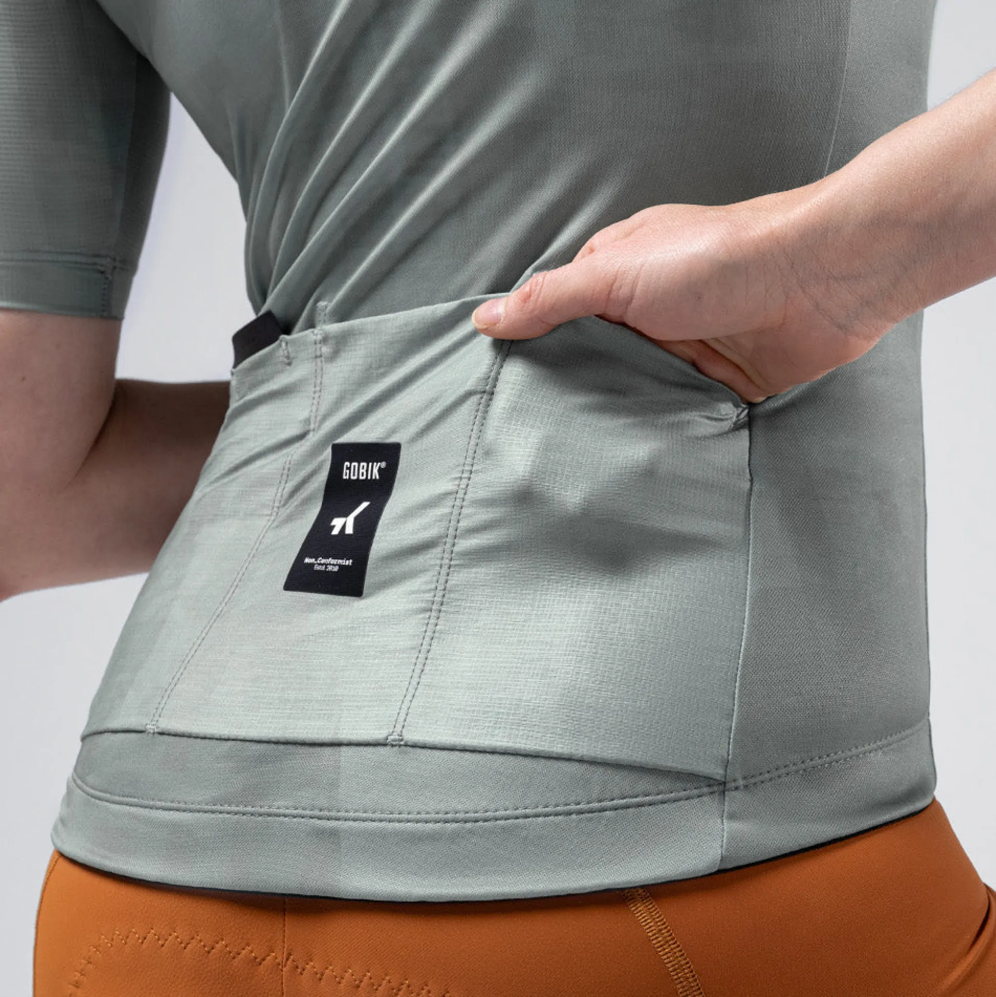 Maglia donna Gobik Stark Cedar Check - Verde