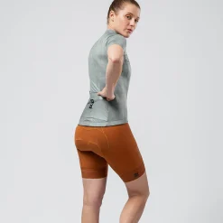 Maglia donna Gobik Stark Cedar Check - Verde