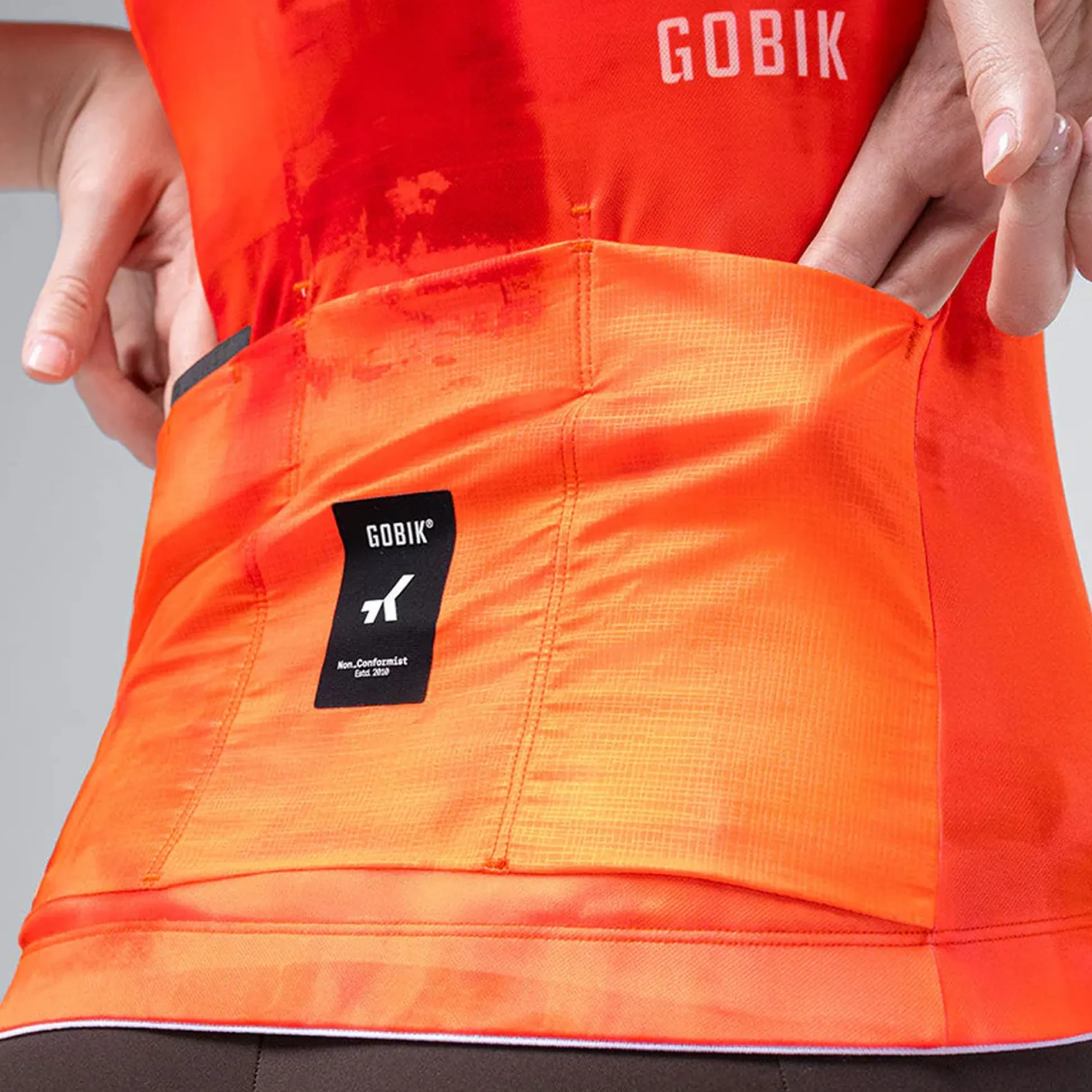 Maglia donna Gobik Stark Gerbera - Arancio