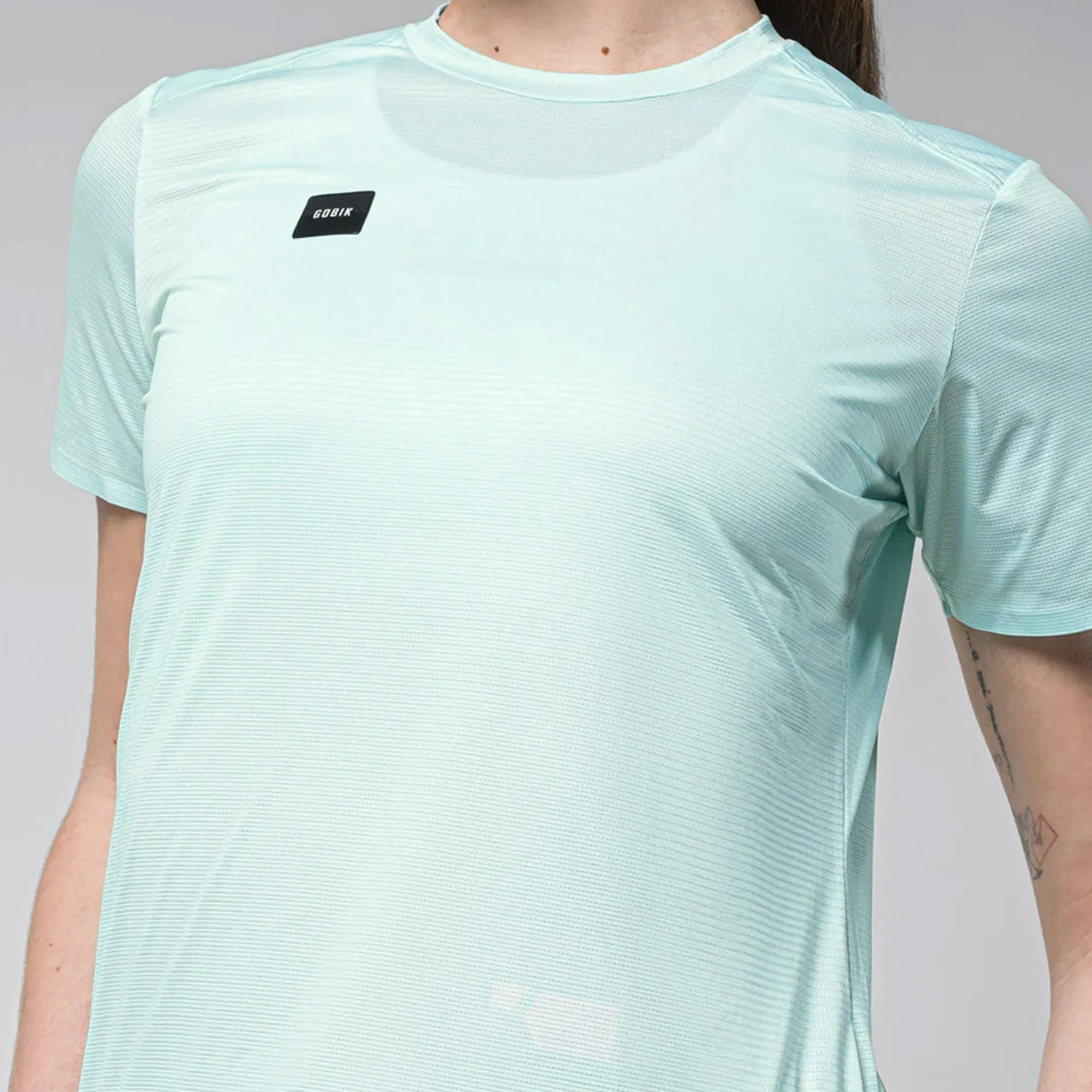 Maglia donna Gobik Tech Bay - Azzurro