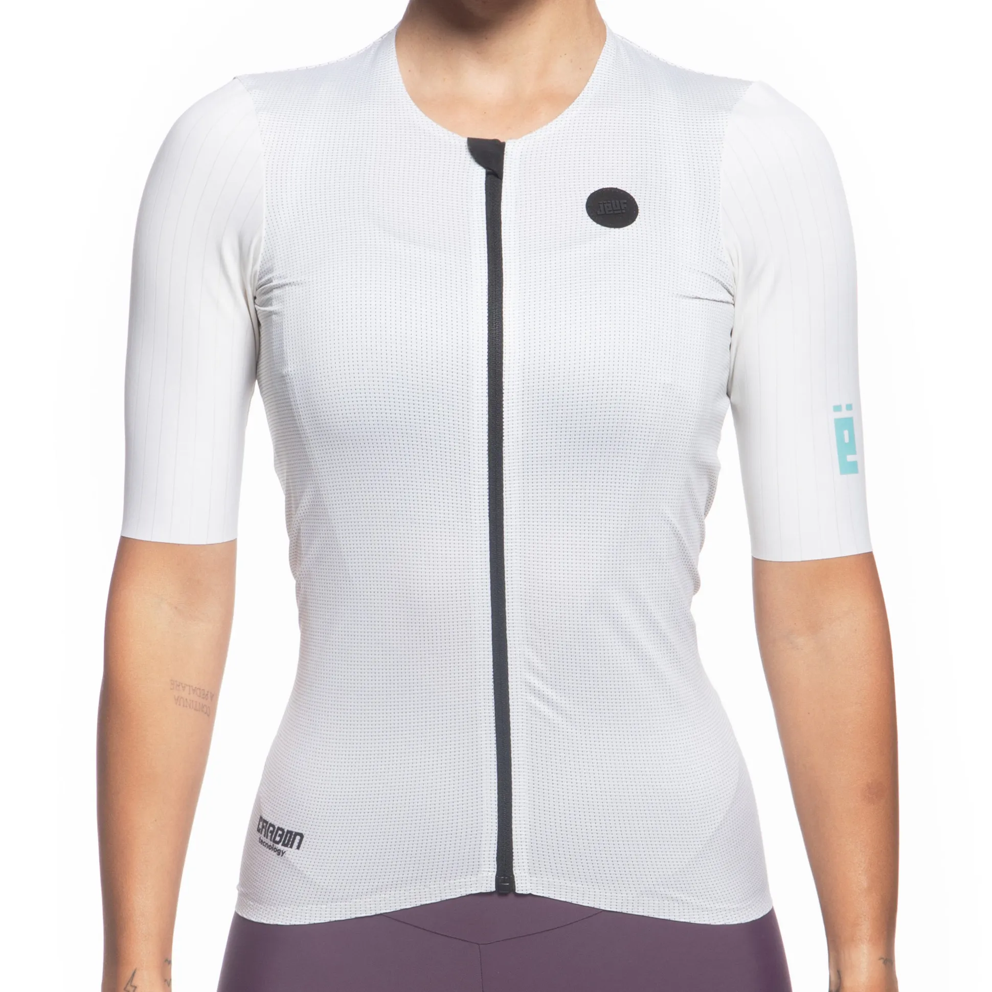 Maglia donna Jëuf Pro Race Carbon - Grigio