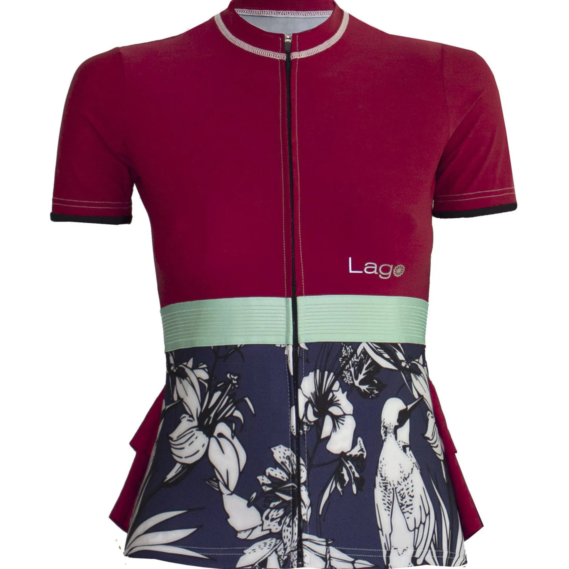 Maglia donna Lago Tiger 2 - Rosso
