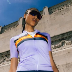 Maglia donna Le Vrai Santini x K-WAY - Viola