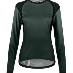 Maglia donna maniche lunghe Assos Trail LS T3 - Verde