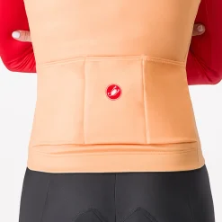 Maglia donna maniche lunghe Castelli Tornare - Arancio