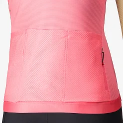 Maglia donna maniche lunghe Castelli Corretto - Rosa