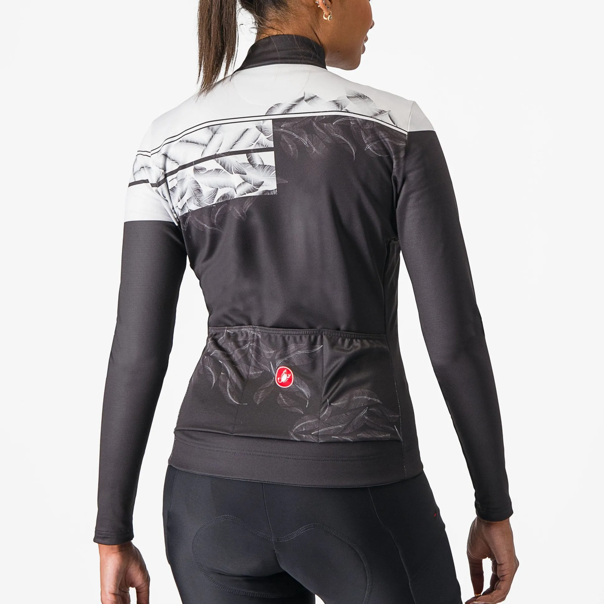 Maglia donna maniche lunghe Castelli Unlimited Thermal - Nero
