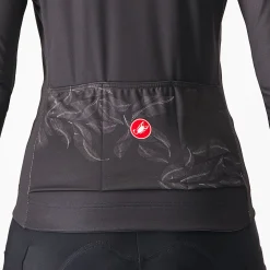 Maglia donna maniche lunghe Castelli Unlimited Thermal - Nero
