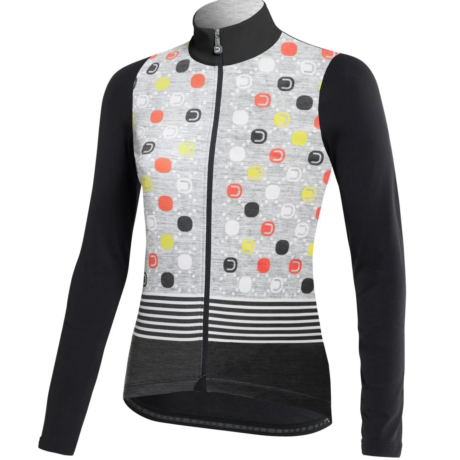 Maglia donna maniche lunghe Dotout Fanatica Wool - Grigio chiaro