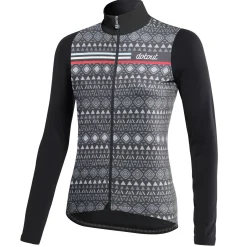 Maglia donna maniche lunghe Dotout Fanatica Wool - Grigio nero