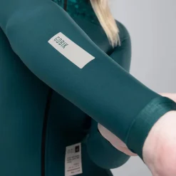 Maglia donna maniche lunghe Gobik Hyder Blend 2.0 Sunken - Verde