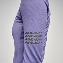 Maglia donna maniche lunghe Maap Emerge Thermal - Viola