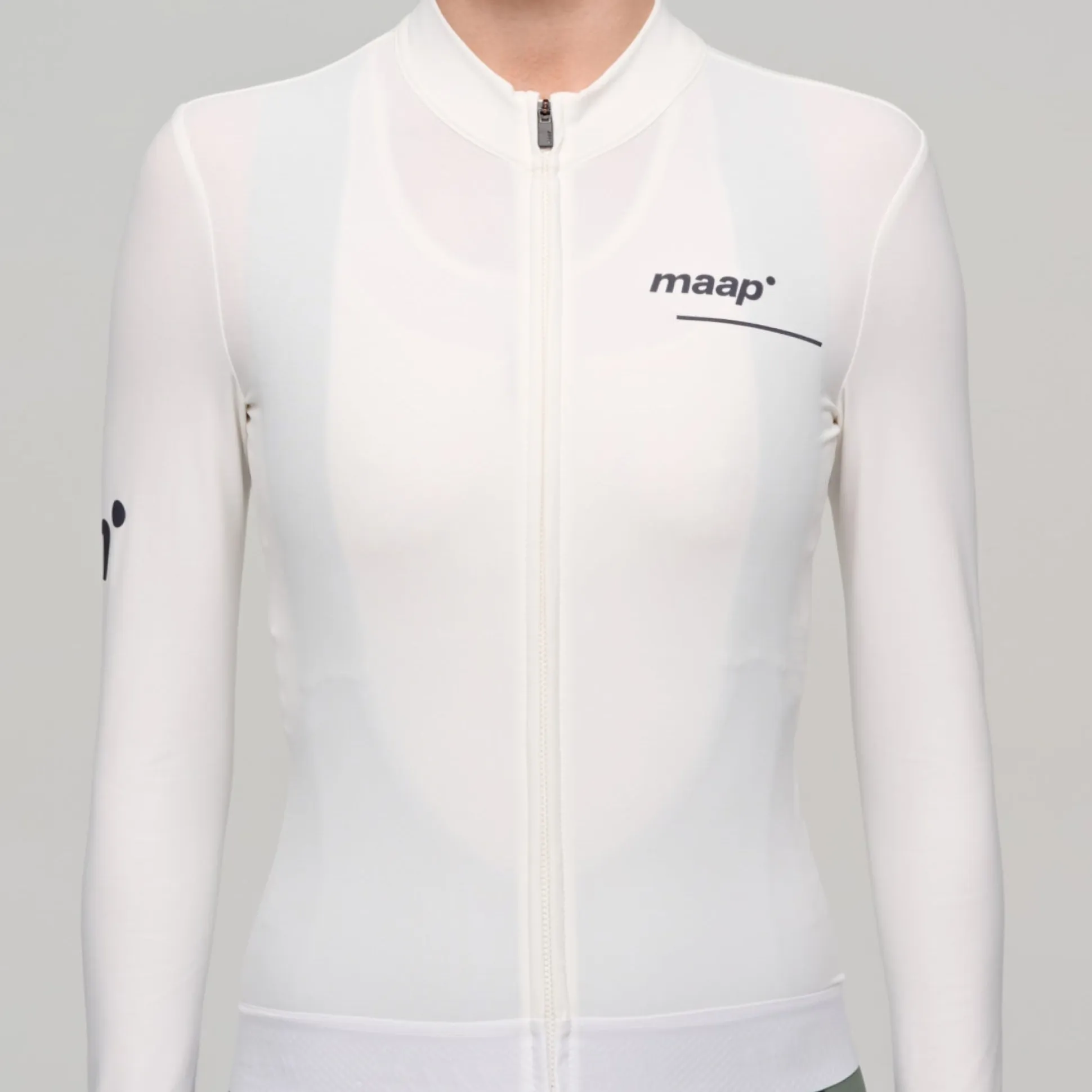 Maglia donna maniche lunghe Maap Training Thermal - Bianco