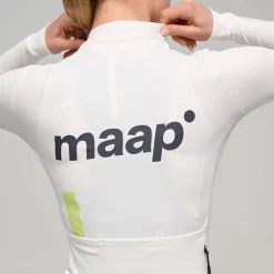 Maglia donna maniche lunghe Maap Training Thermal - Bianco