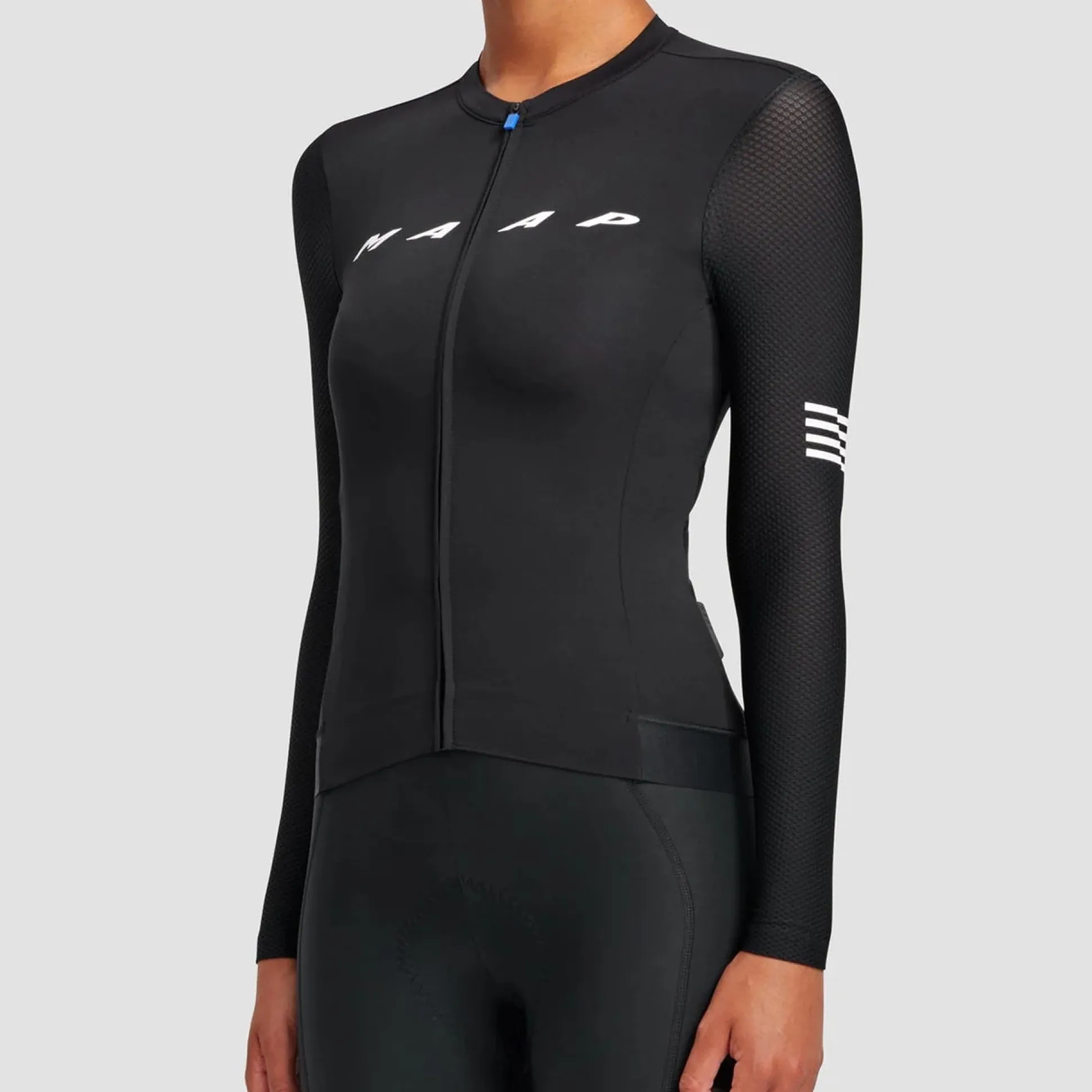 Maglia donna maniche lunghe Maap Evade Pro Base 2.0 - Nero